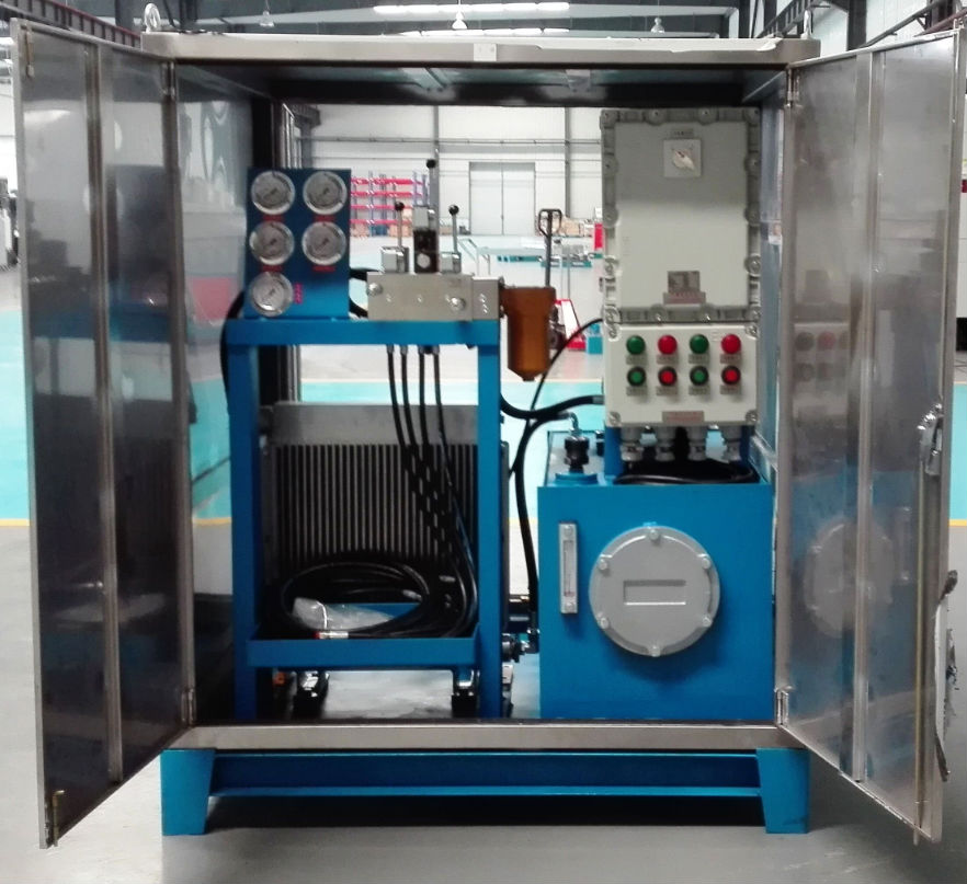 油田鉆桿切割液壓系統(tǒng)